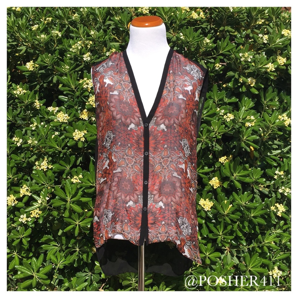 Helmut Lang Printed Top - image 5